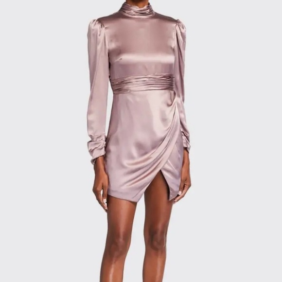 CINQ A SEPT • NANCY DRESS • METALLIC - Picture 1 of 5
